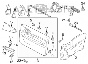 Управление стеклоподъемником передним левым Mini Cooper F56 3d 14-