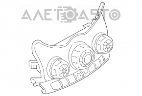 Управление климат-контролем Mini Cooper F56 3d 14- auto без подогрева