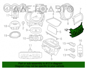 Управление климат-контролем Mini Cooper F56 3d 14- manual без подогрева