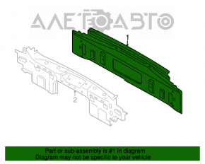 Panoul din spate al Mini Cooper F56 3D 14- 2 piese