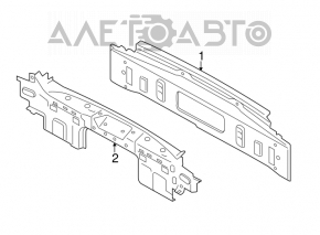 Panoul din spate al Mini Cooper F56 3D 14- 2 piese