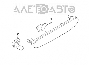 Farul anti-ceață spate pentru Mini Cooper F56 3d 14-