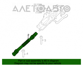 Volan cardanic Mini Cooper F56 3d 14-