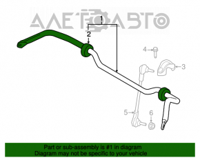 Stabilizator frontal Mini Cooper F56 3d 14- 24mm