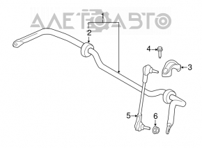 Bara de stabilizare spate stânga Mini Cooper F56 3d 14-