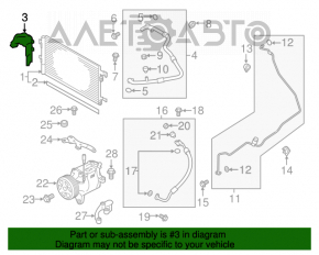 Deflector radiator stânga Subaru Impreza 17- GK