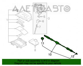 Cablu cutie de viteze Subaru Outback 15-19