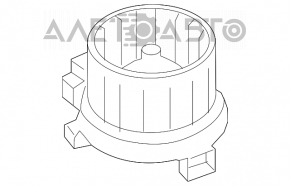 Motorul ventilatorului de încălzire Subaru Impreza 17- GK