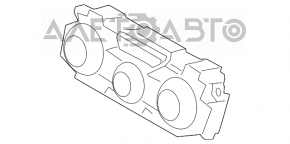 Controlul climatizării pentru Subaru Impreza 17- GK manual.