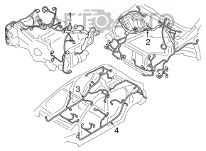 Blocul de relee sub capotă pentru Subaru Impreza 17- GK