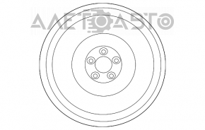 Roata de rezerva pentru Subaru Forester 14-18 SJ R17, completa.