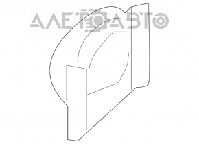 Colțul amplificatorului de bara spate stânga pentru Infiniti G25 G35 G37 4d 07-13