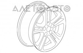 Диск колесный R16 Chevrolet Cruze 16-