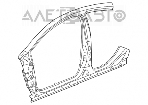 Bara metalica cu stâlpul frontal stânga pentru Chrysler 200 15-17