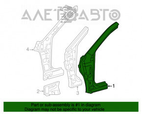 Bara caroserie față stânga Toyota Camry v50 12-14 SUA