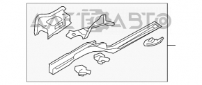 Bara de protecție față dreapta VW Jetta 11-18 SUA