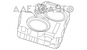 Subwoofer Dodge Challenger 15-19 restituire