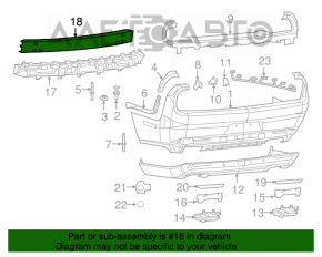 Amplificatorul de bara spate pentru Dodge Challenger 15-19 reprezintă o îmbunătățire.