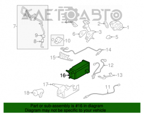 Canistra cu absorbant de cărbune Mitsubishi Outlander Sport ASX 10-