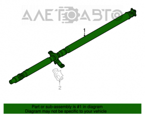 Arborele cardanic Mitsubishi Outlander 14-21