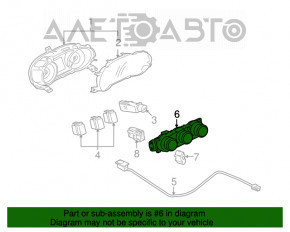 Controlul climatizării Mitsubishi Outlander Sport ASX 10- auto