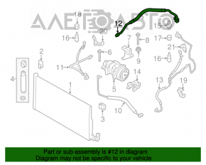 Compresorul de aer condiționat și radiatorul de încălzire pentru Mini Cooper Countryman R60 10-16.