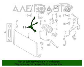 Compresorul de aer condiționat și radiatorul de încălzire pentru Mini Cooper Countryman R60 10-16.