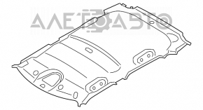 Acoperirea plafonului Mini Cooper Countryman R60 10-16 fără panoramică, bej, zgâriată.