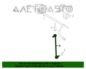 Bară stabilizatoare față stânga Mini Cooper Countryman R60 10-16