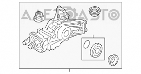 Diferențialul spate reductor Mini Cooper Countryman R60 10-16