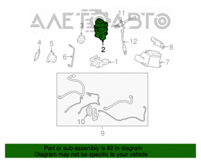 Клапан ЕГР Subaru Outback 10-12 2.5