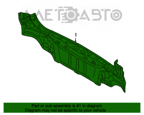 Panoul din spate al Subaru Outback 10-14