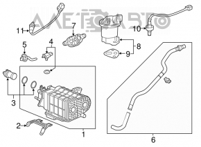 Sonda lambda pentru primul Acura ILX 13-15