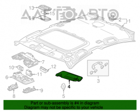 Capota dreapta Acura ILX 13-15 bej