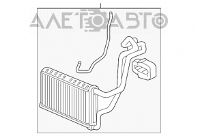 Radiatorul încălzitorului pentru Acura ILX 13-