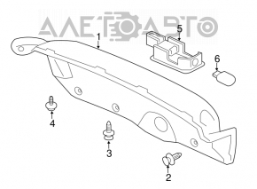 Capacul portbagajului pentru Acura ILX 13-