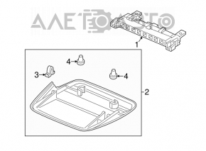 Semnal de oprire Acura ILX 13-