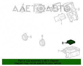 Amplificator Chevrolet Volt 11-15