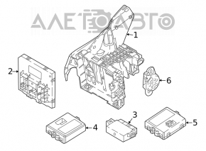 Modulul de control al caroseriei BCM VW Jetta 19-