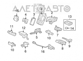 Antena keyless pentru Acura ILX 13-