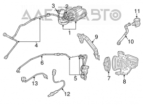 Pompă de aer Chrysler 200 11-14 2.4