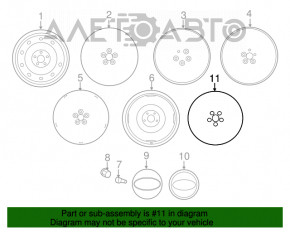 Capac roata Subaru legacy nou original OEM