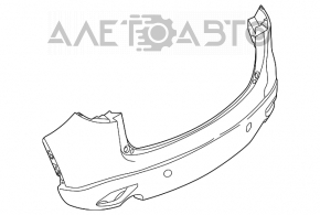 Bara spate goală Mazda CX-5 13-16