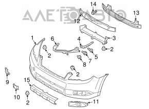 Bara fata goala Subaru Outback 10-12 pre-restilizare.