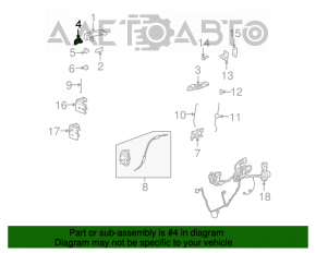 Capac maner exterior fata stanga Chevrolet Equinox 10-17 crom