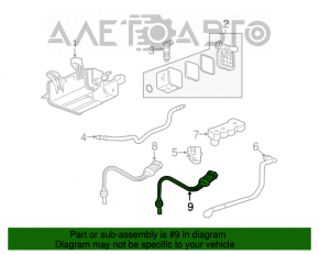 Sonda lambda a doua pentru Chevrolet Equinox 10-17