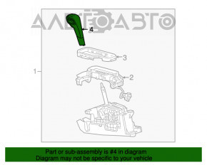 Ручка КПП GMC Terrain 10-17