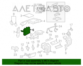 Evaporator Chevrolet Equinox 10-17