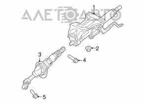 Рулевая колонка Chevrolet Equinox 10-17