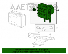 ABS ABS Chevrolet Equinox 10-17